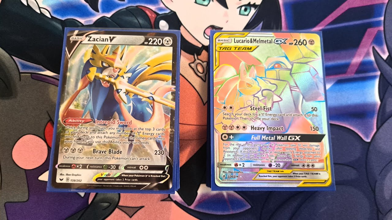 Pok&eacute;mon // Zacian V Deck Profile // 2021