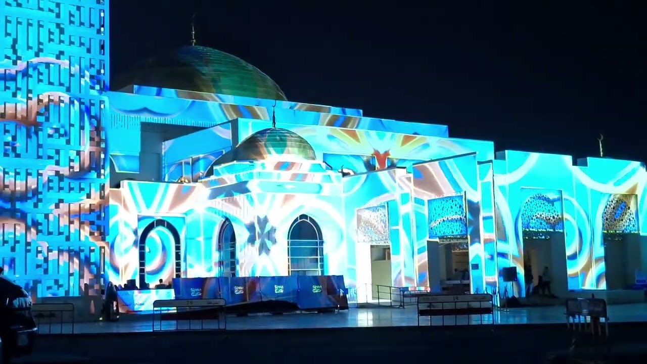 When Light Meets Faith: The Spiritual Beauty of a Mosque in Ajman, UAE 🇦🇪 