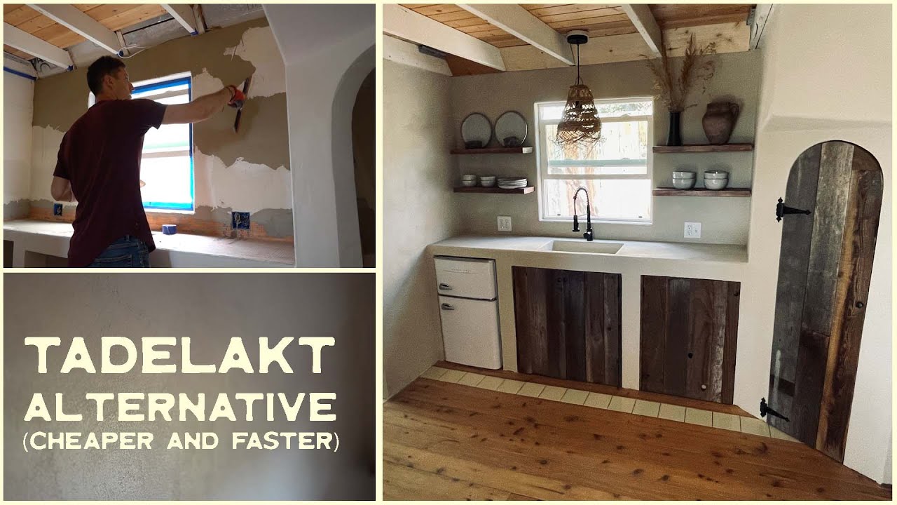 Tadelakt Alternative Tutorial using Lime Plaster
