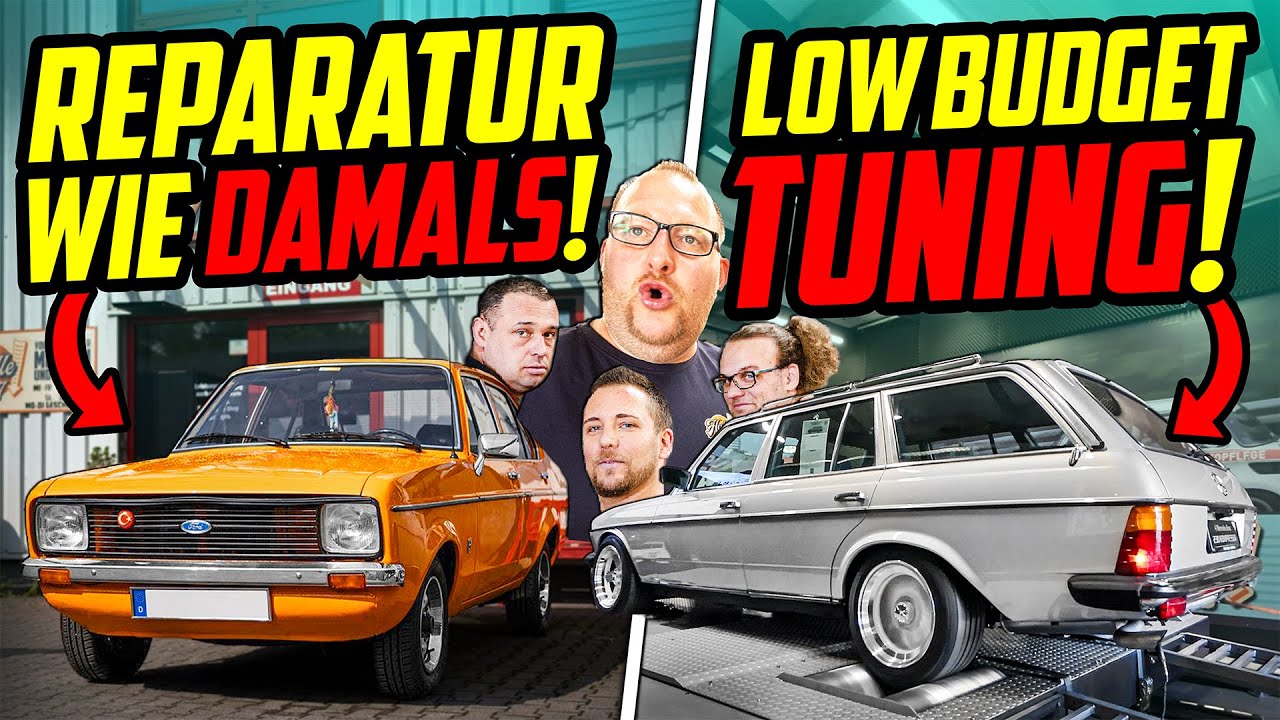 ZWEI auf EINEN Streich! - Ford Escort MK2 & Mercedes S123 230K - Reparieren & Optimieren!