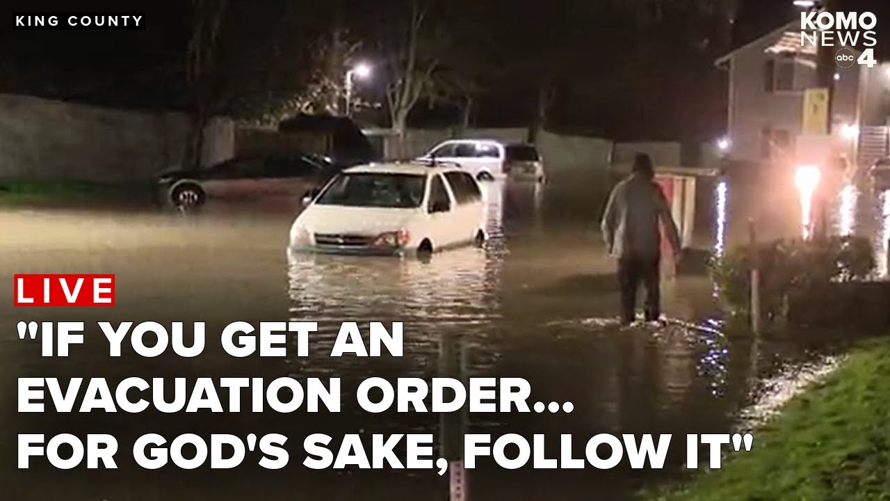 Washington governor gives update on flooding disaster, emergency response and recovery efforts