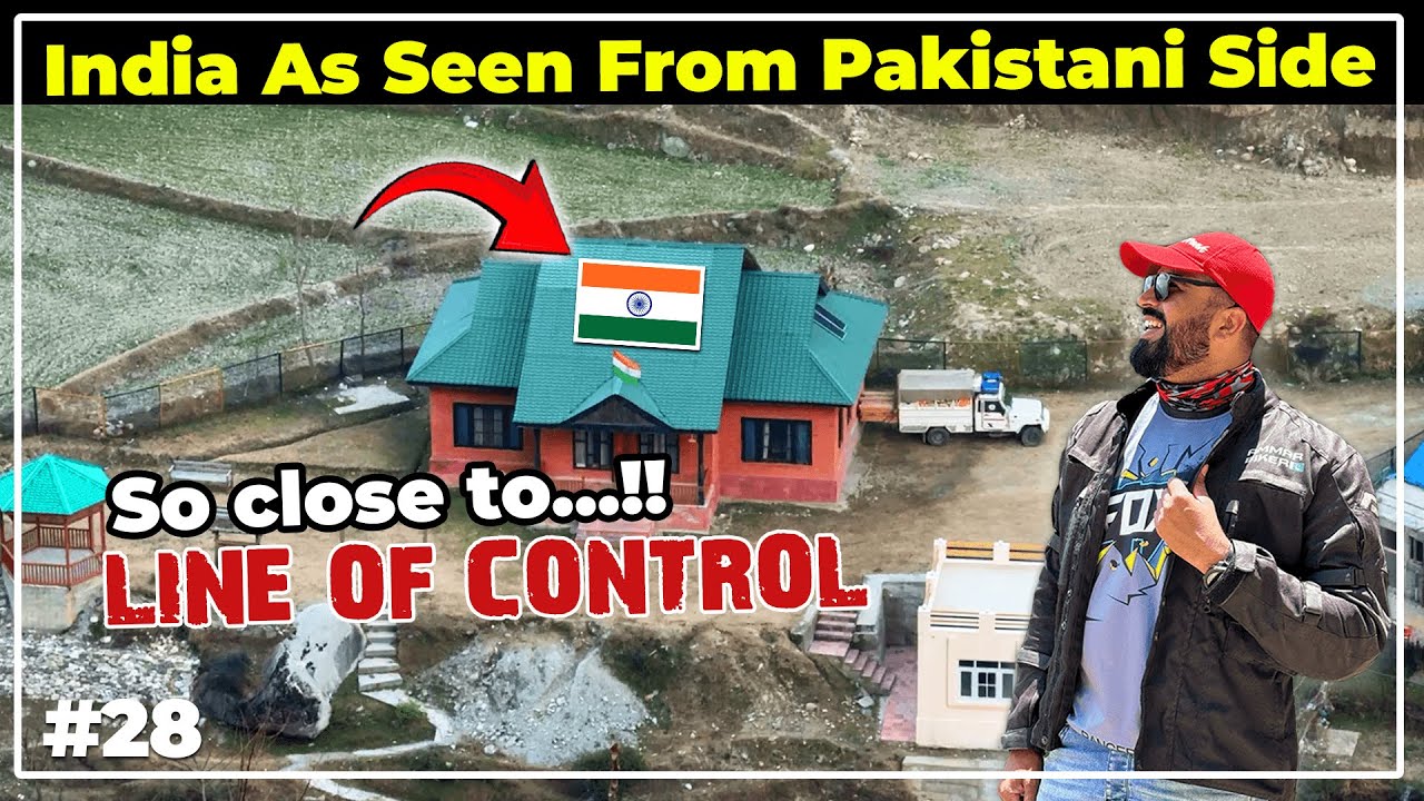 So Close To India Pakistan LOC | Road to Neelum Valley Kashmir Winter 2025 | Story 28 Ammar Biker