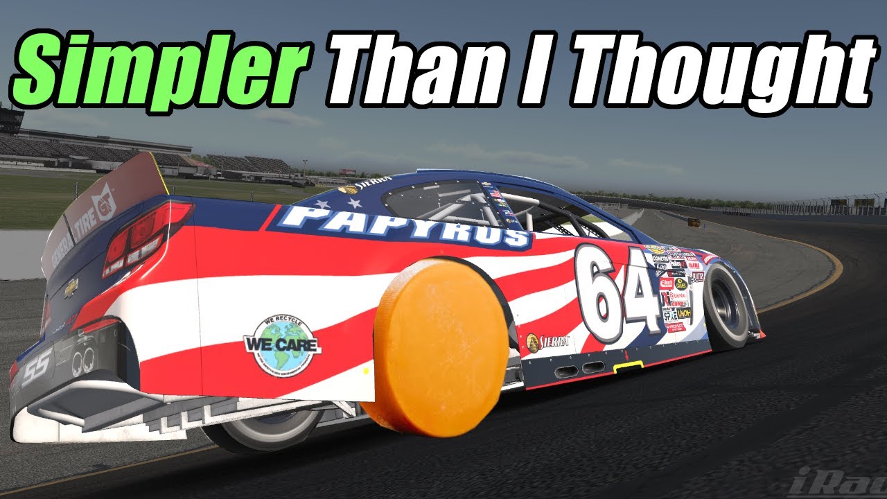 Я ОШИБАЛСЯ насчет экономии шин iRacing, поэтому я использовал головку сыра, чтобы объяснить, поче...