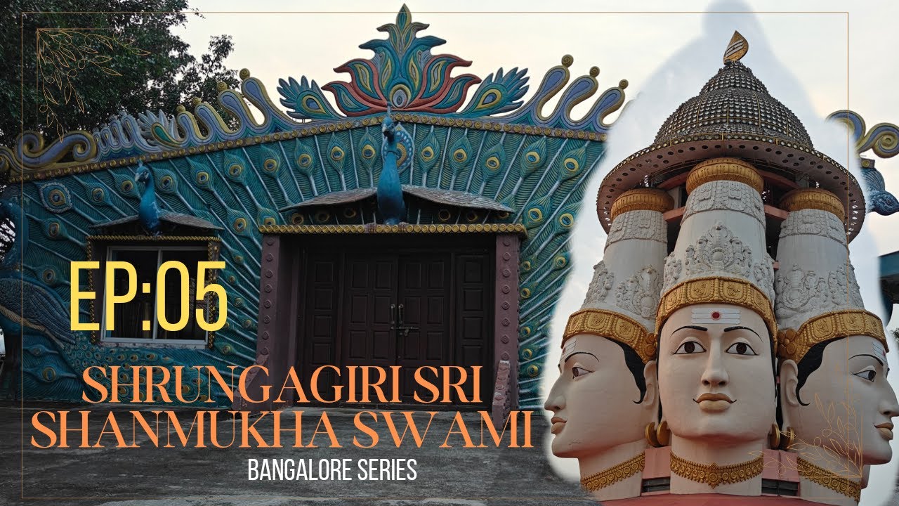 Shrungagiri Shanmukha Temple By Bus  | Temple in Rajarajeshwari Nagar | Bangalore series Episode 05