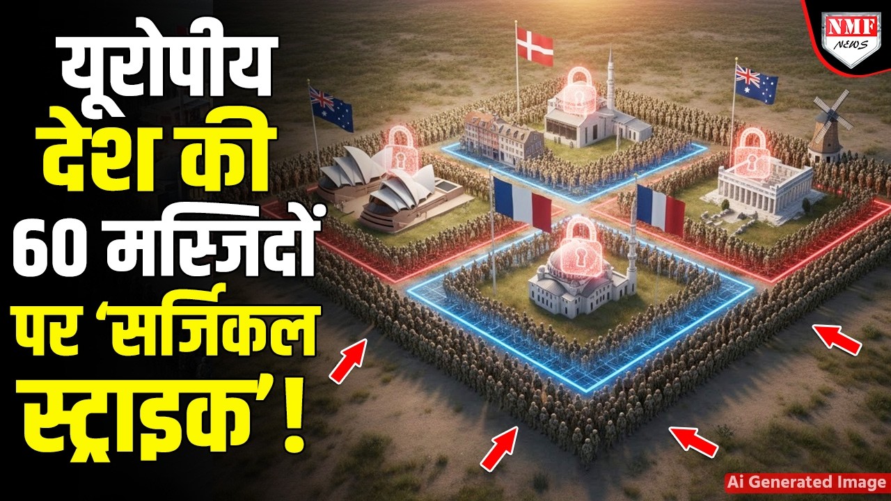 यूरोपीय देश का मस्जिदों के ख़िलाफ सबसे बड़ा एक्शन, बाहर आए चौंकाने वाले सबूत