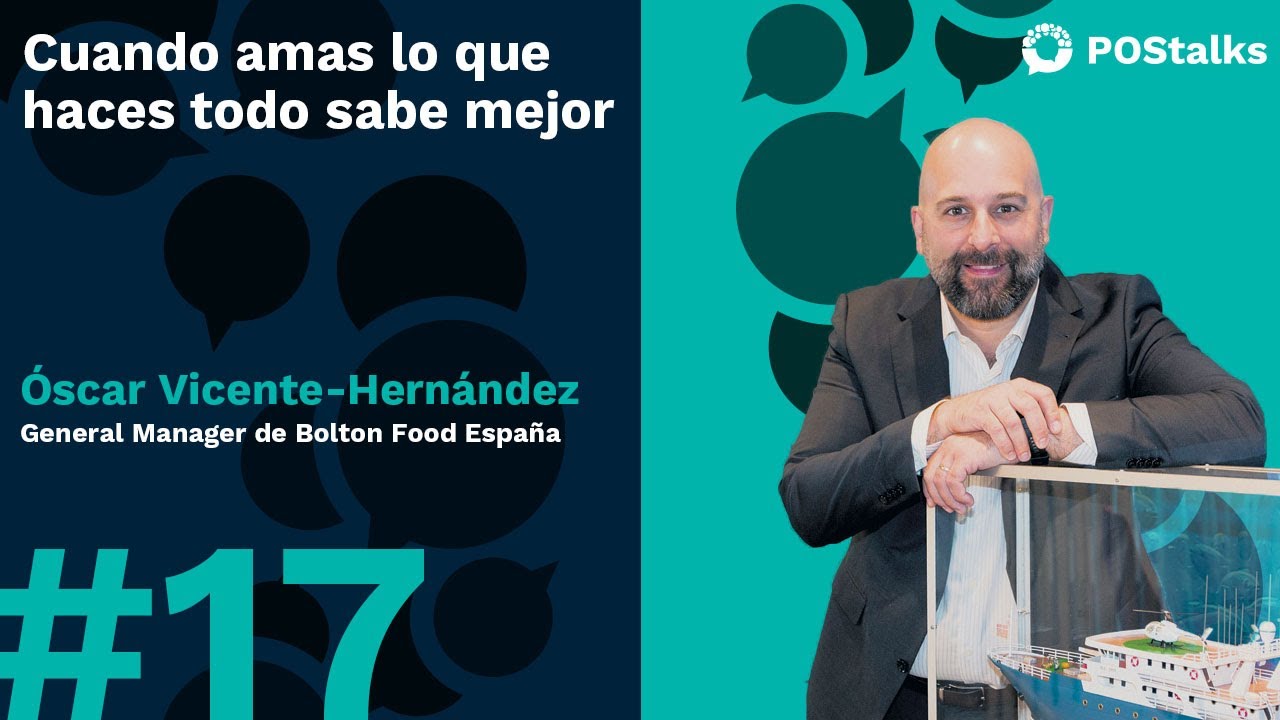 Cuando amas lo que haces todo sabe mejor - Óscar Vicente-Hernández
