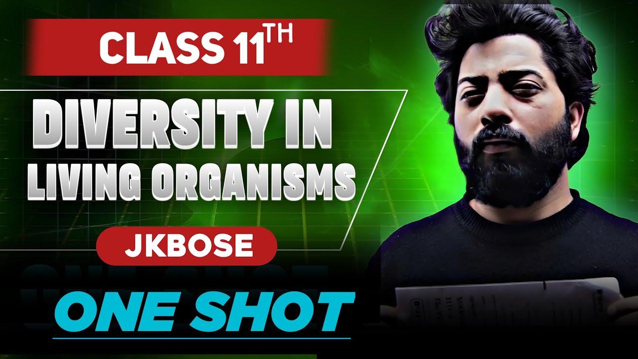 DIVERSITY IN LIVING ORGANISM / THE LIVING WORLD / CLASS 11TH JKBOSE