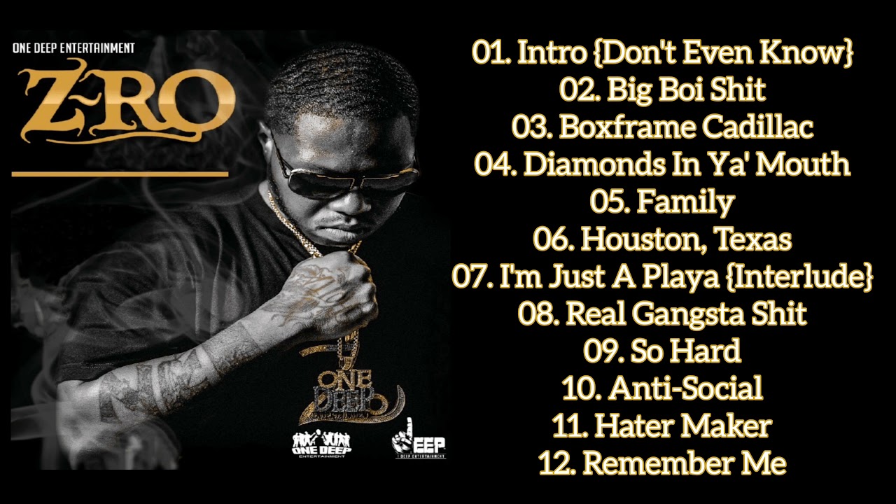 Z-Ro - Verses {MixTape}