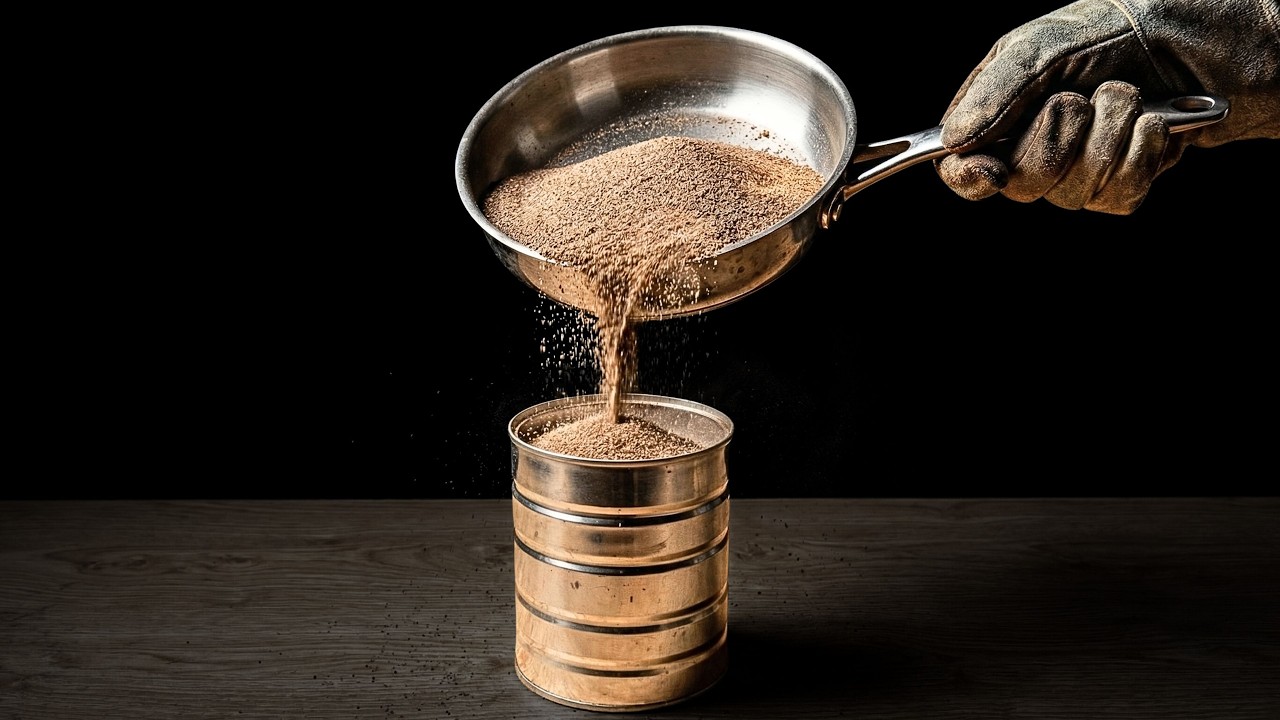 Heat sand over a fire!You Will not Believe the Incredible Result! DIY Top tricks