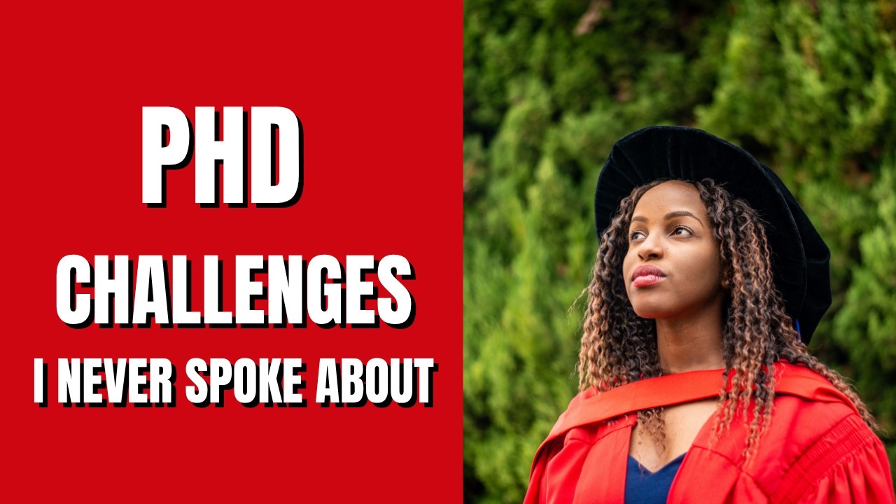 PhD challenges I never spoke about