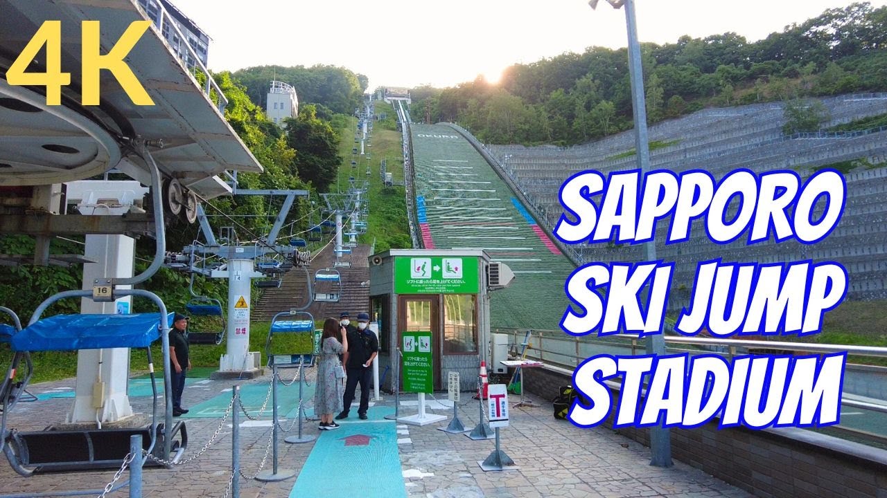Sapporo Okurayama Ski Jump Stadium | 4K 60FPS | #japan #sapporo