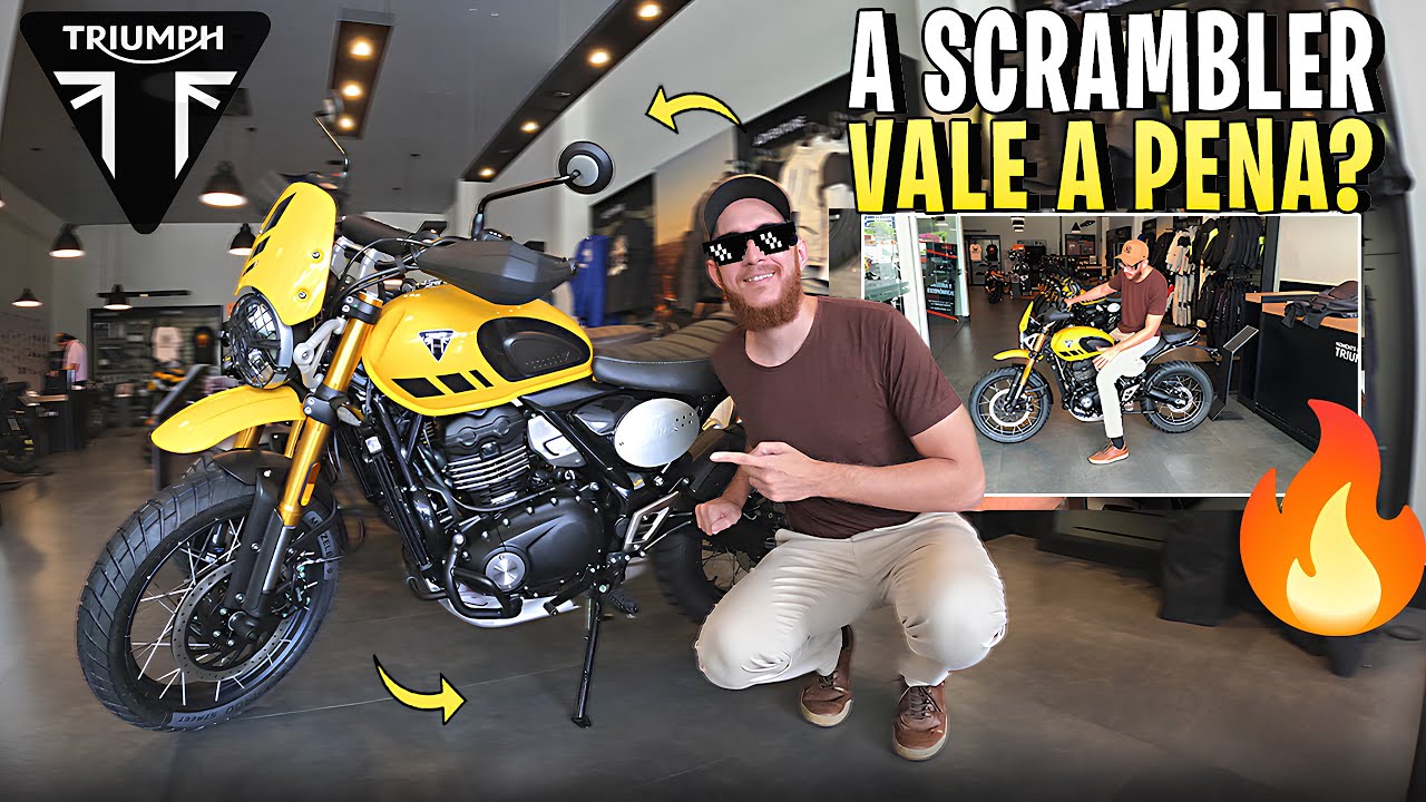 🔥NOVA TRIUMPH SCRAMBLER 400 XC NAS LOJAS! PREÇO E DETALHES DESSA MOTO INCRÍVEL!