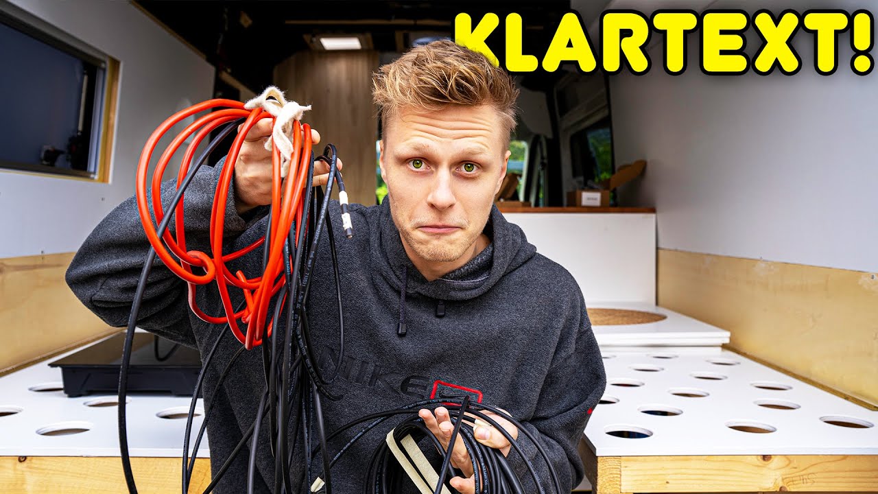 12V CAMPER ELEKTRIK ENDLICH VERSTEHEN! 🔌 🚐 (Tipps Tricks & Kabelquerschnitt für Wohnmobil Ausbau)