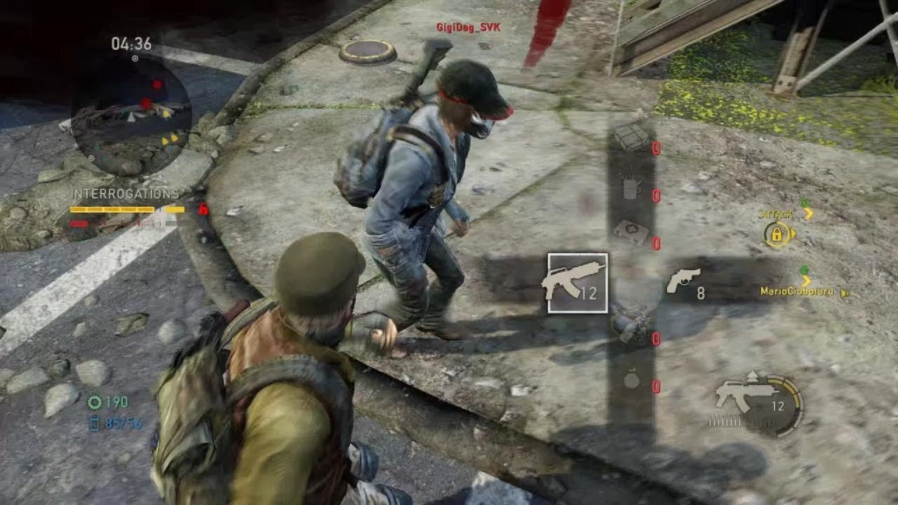The Last Of Us | Multiplayer | Full Auto Gameplay | Interrogation | 20 Downs