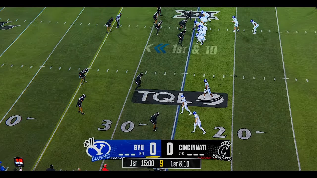 #11 BYU @ Cincinnati, Condensed Full Game - Week 13, 2025