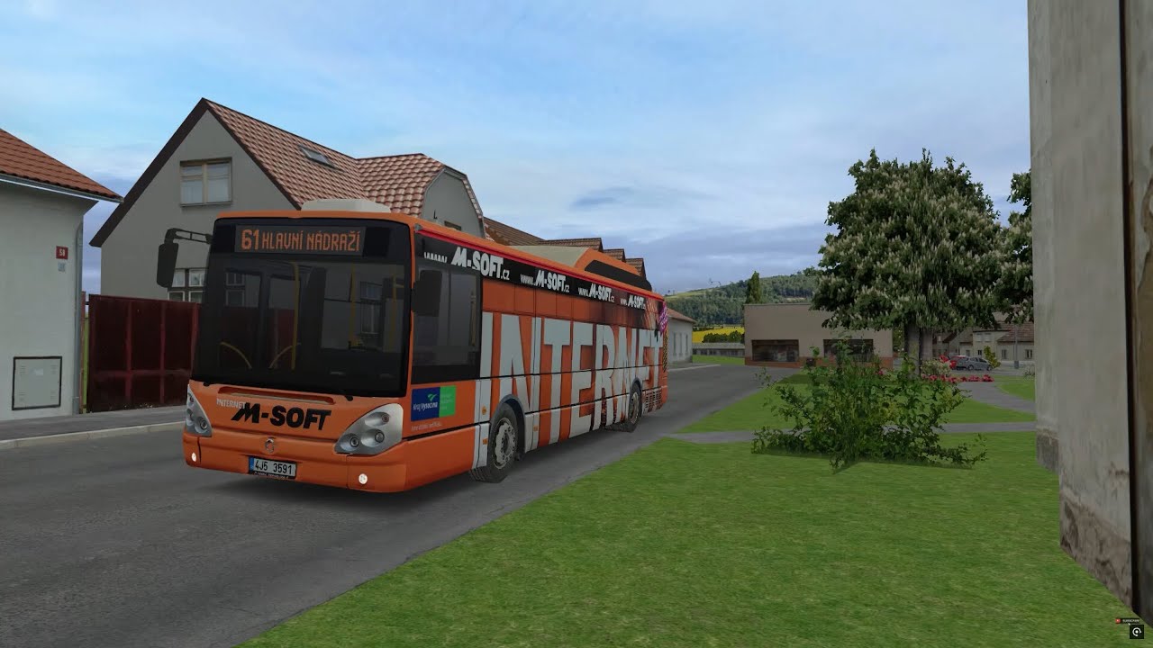 Simt Simulator - Linka 61 Irisbus Citelis CNG DPMJ #217