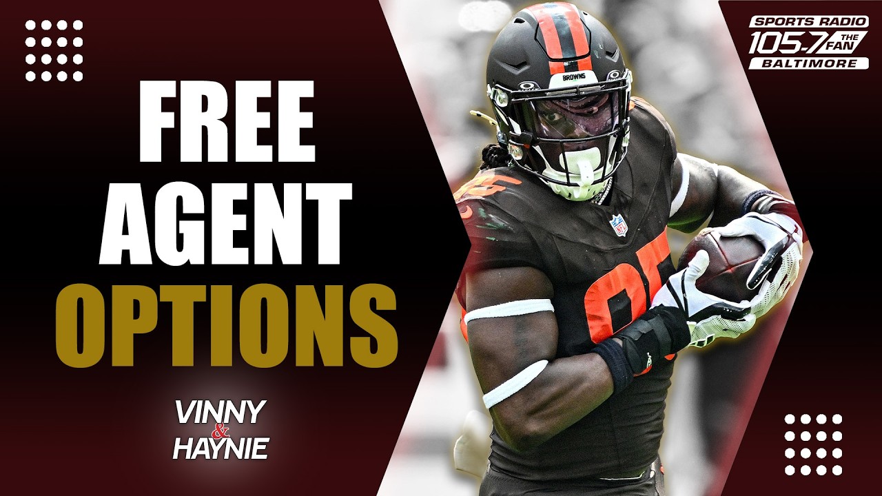 Could Ravens be interested in David Njoku? | Vinny & Haynie