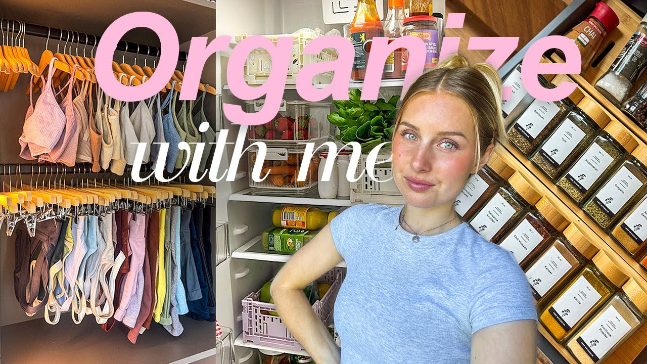 ORGANIZE WITH ME! ✨🥑💅🏼  | ons nieuwe huis organizen, droomkoelkast & sportkleding uitzoeken