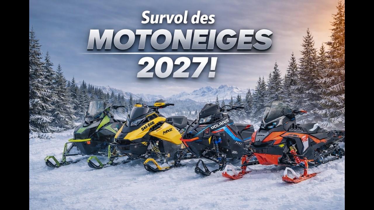 Émission spéciale sur les nouvelles motoneiges 2027 !