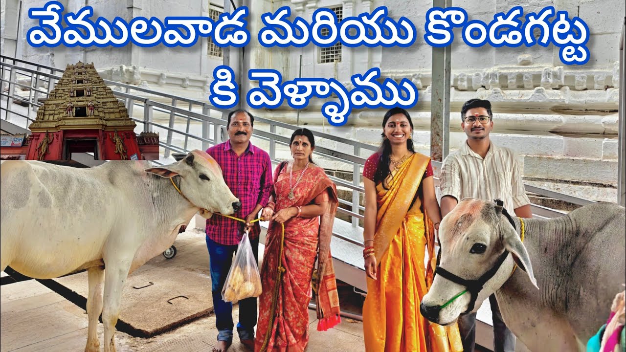 #Vemulawada and #Kondagattu Temple || వేములవాడ మరియు కొండగట్ట కి వెళ్ళాము 🛕🛕