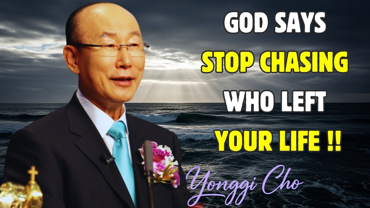 God Says: When People Leave Your Life, Don't Chase Them Back