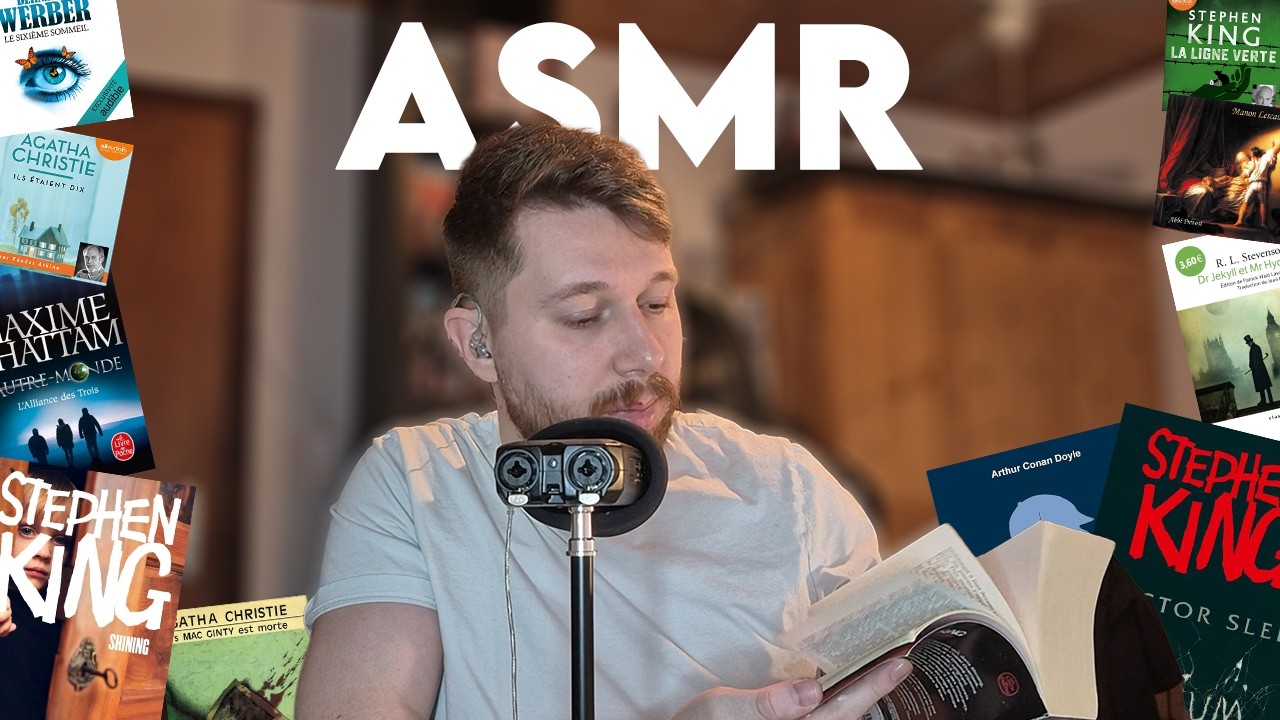 ASMR - Détente Littéraire #1 : Mes lectures avant 2026 ! 📚💤