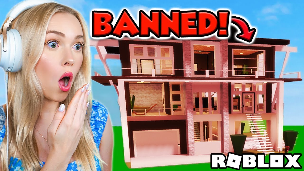 Brookhaven, but i get BANNED from every house (Roblox Brookhaven)