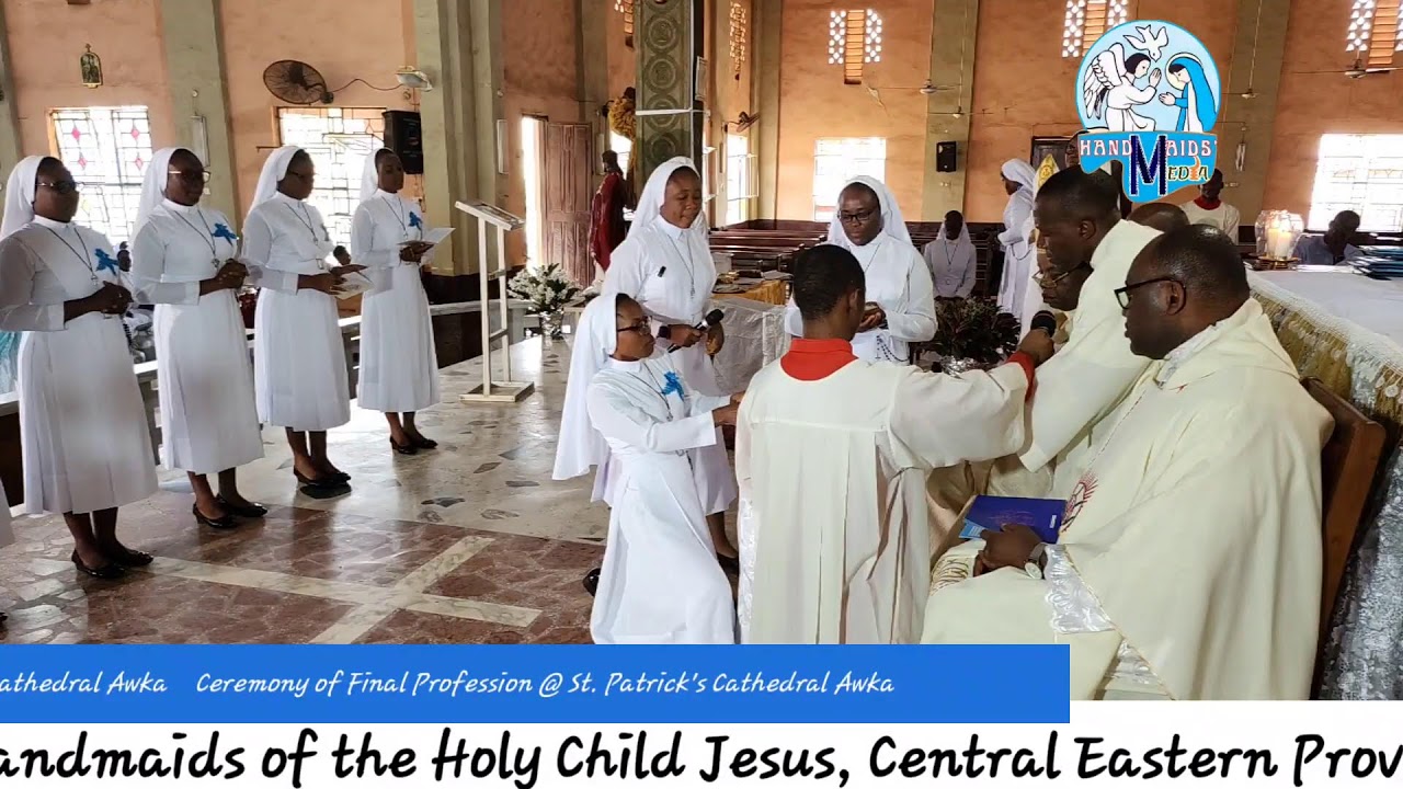 Final Profession of Vows of Central Eastern Province on 30th September, 2024 at Awka @ 10:00 am