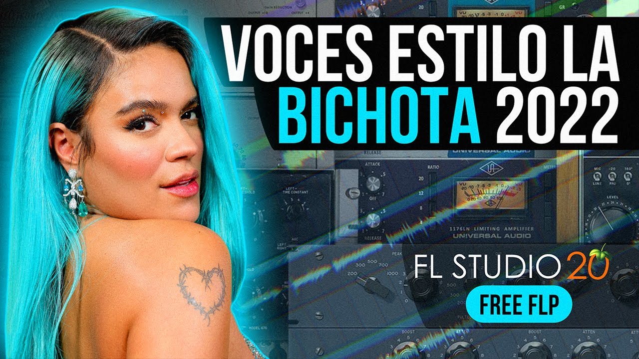 Cómo GRABAR y MEZCLAR voces de REGGAETÓN estilo KAROL G en FL Studio 20