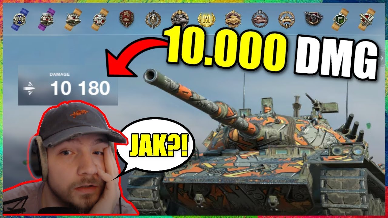INSANE 10.000 DMG hra s STB-1 po PATCHI 10.3 [analýza replaye]