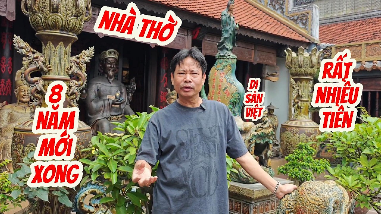 Có tiền tấn cũng không làm được nhà thờ thế này