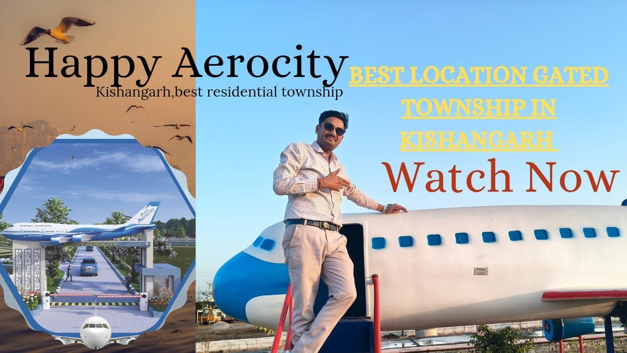 Happy Aerocity Township Kishangarh | Airport के पास Highway पर Registry Free Plots | Best Investment