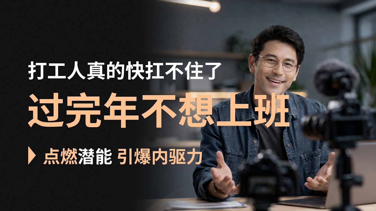 过完年不想上班了：很多打工人不是矫情，只是真的快扛不住了 #打工人#不想上班#离职考虑#职场焦虑#过完年想辞职#工作与生活#裸辞风险#职业选择
