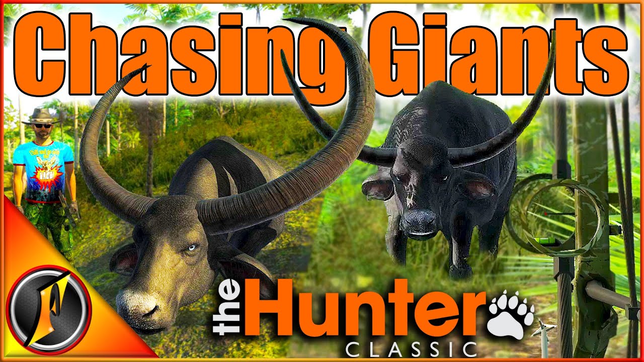 Гиганты лучной охоты! Охота на буйволов, бизонов и бантенгов в TheHunter Classic!