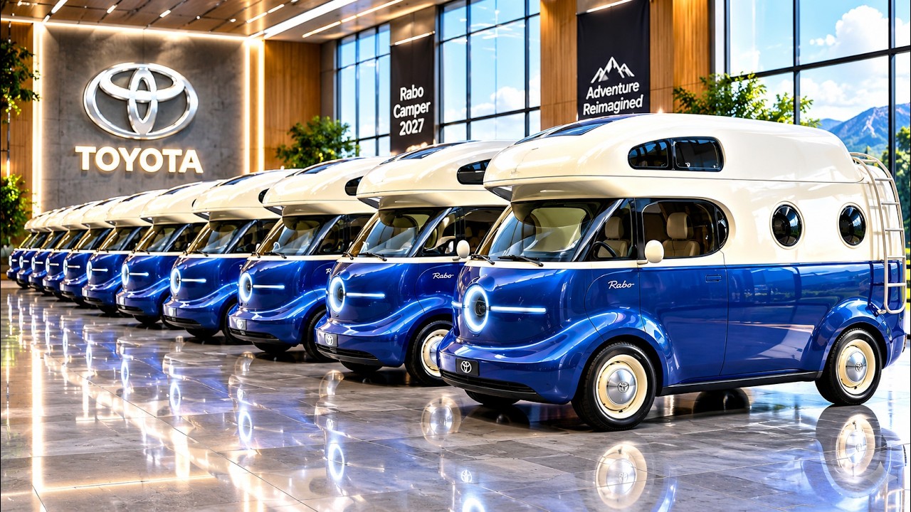 Toyota Rabo Camper 2027 REVEALED! This Futuristic RV Is WAY Bigger Inside!