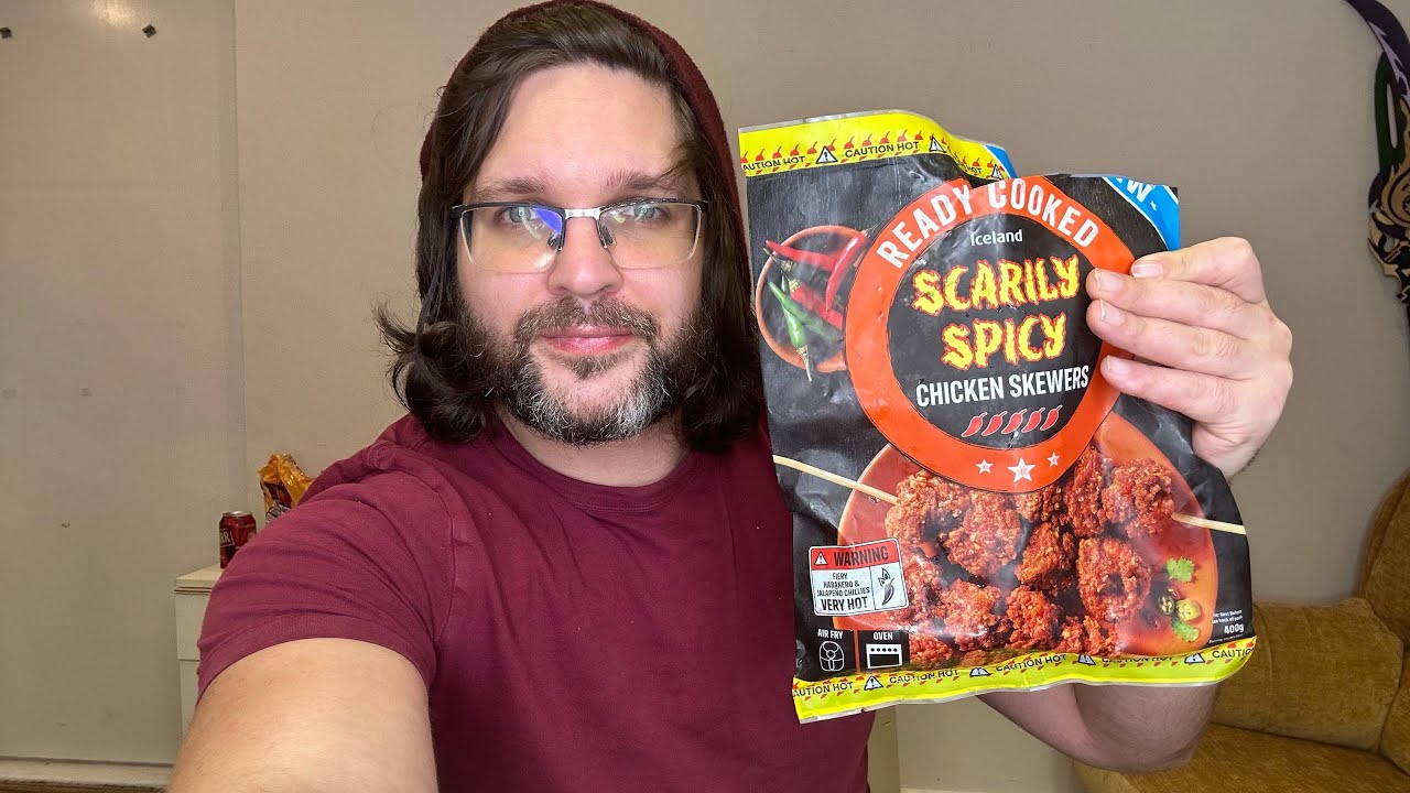 Scarily Spicy Chicken Skewers (Iceland) + Chili Extract 16million - Sauce Dip