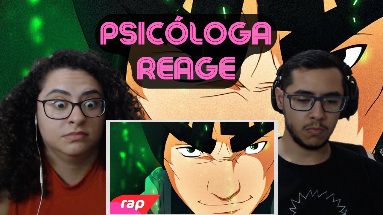 Psicóloga não Otaku Reage Rap do Maito Gai (Naruto) - O NINJA MAIS FORTE | NERD HITS