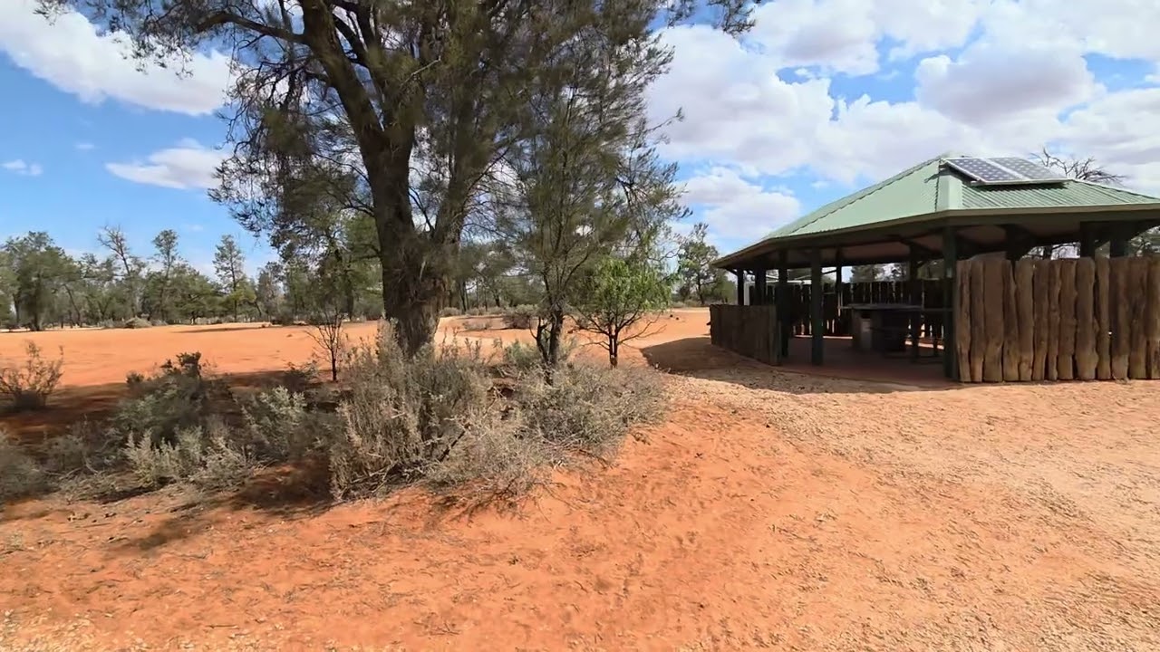호주 문고 국립공원 메인 캠프그라운드(Mungo national park main campground) 1월 20일