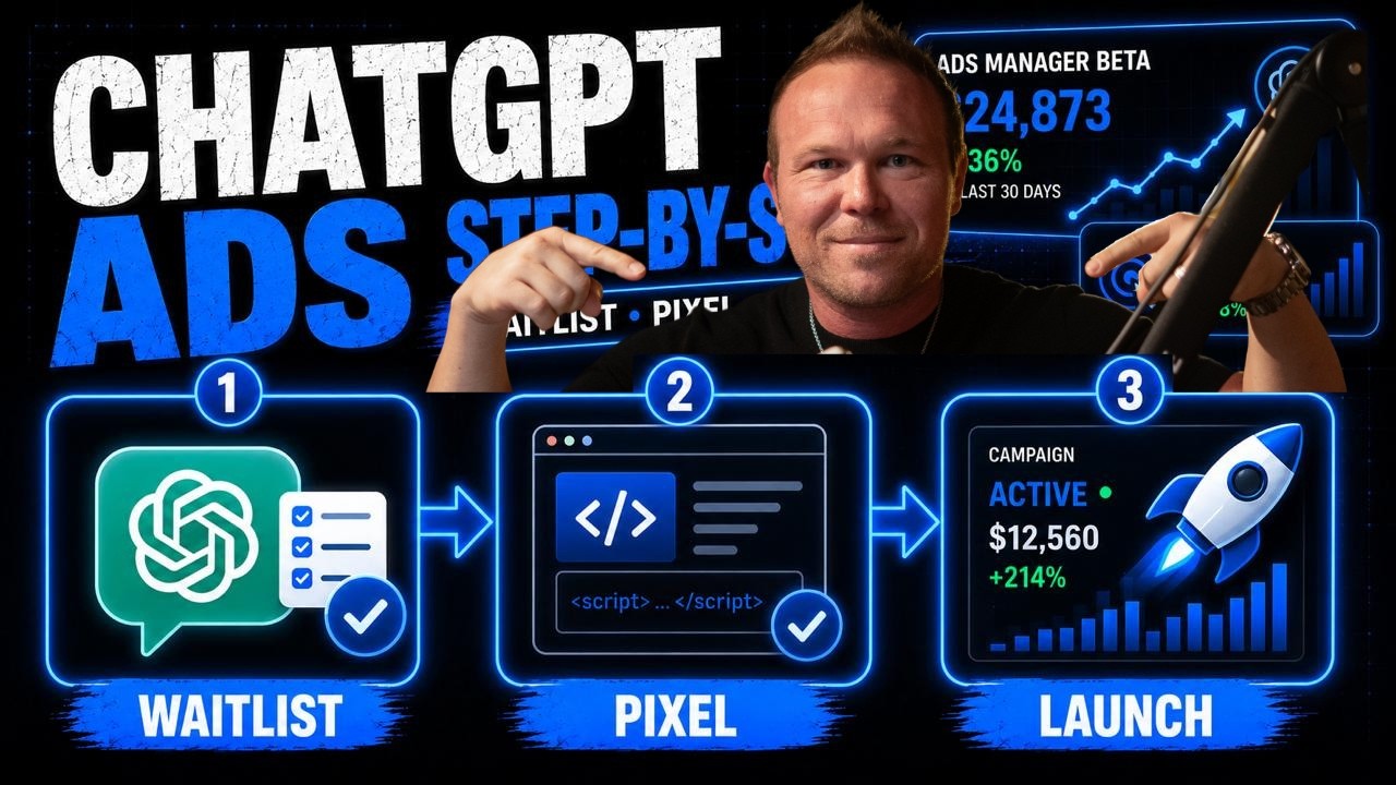 How to ADVERTISE on CHATGPT Ads (Full Tutorial: Step-by-Step)