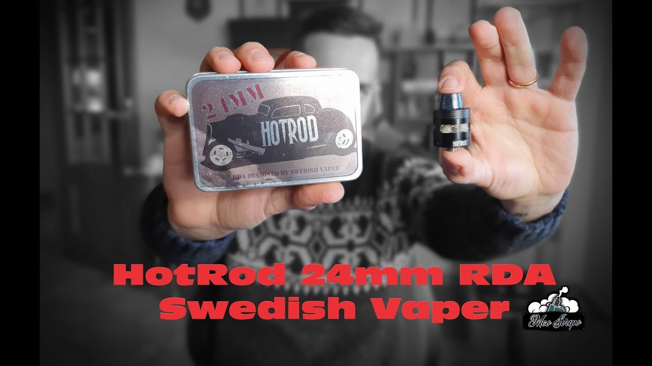 HOT ROD RDA by Swedish Vaper Rigenerazione - Meo Svapo