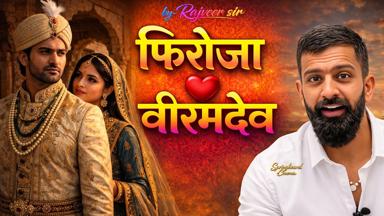 खिलजी की बेटी फिरोज़ा और राजपूत राजकुमार वीरमदेव की प्रेम कहानी || By Rajveer sir springboard academy