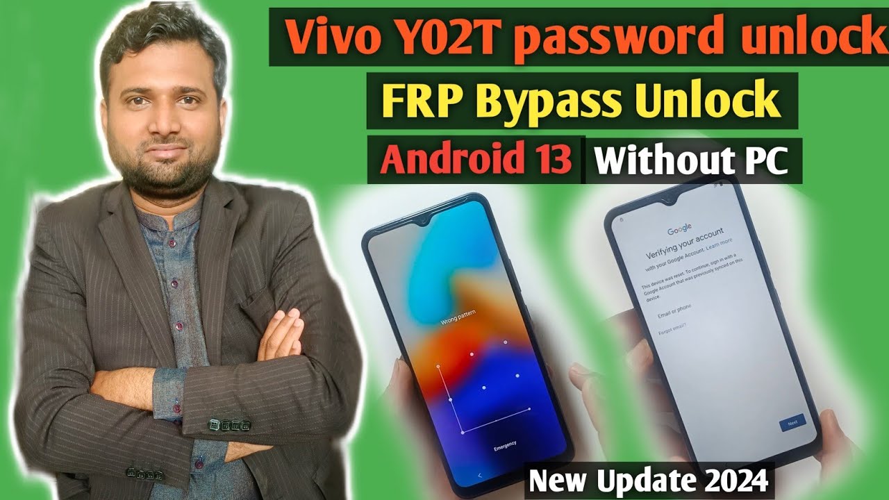 vivo забыл пароль сброс | vivo y02 lock kaise tode | vivo y02 frp bypass android 13 | без ПК