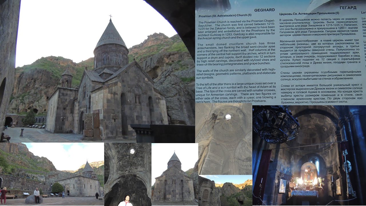 Geghard Monastery UNESCO Wolrd Heritage in Armenia
