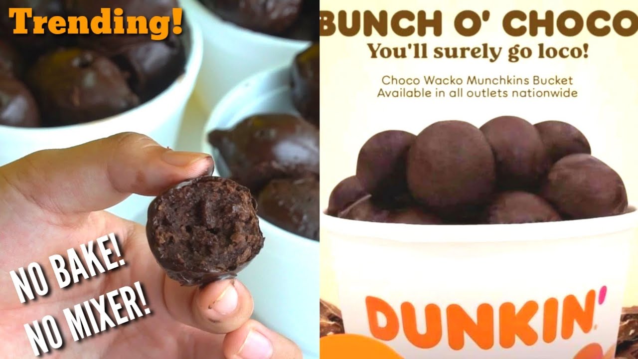 TRENDING! EASY CHOCO WACKO MUNCHKINS RECIPE