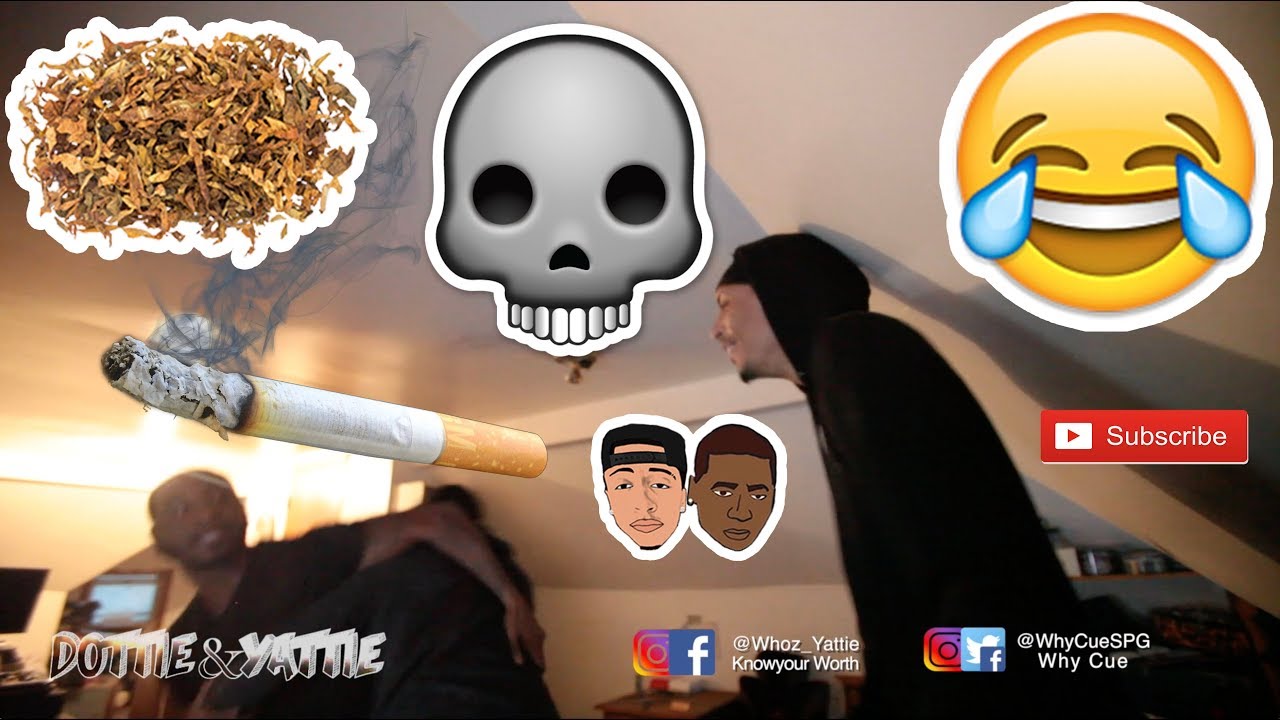 TOBACCO IN BLUNT PRANK (GONE WRONG!) 😂😂😂