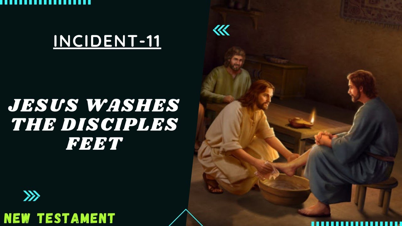 INCIDENT : JESUS WASHES THE DISCIPLES FEET | SUBSCRIBE NOW @j.bedits24