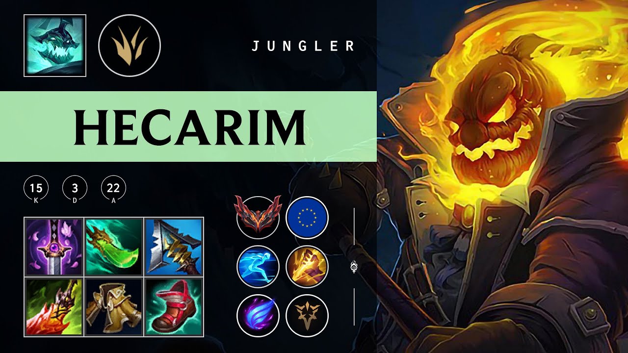 Hecarim Jungle vs Sylas - EUW Grandmaster Patch 25.23