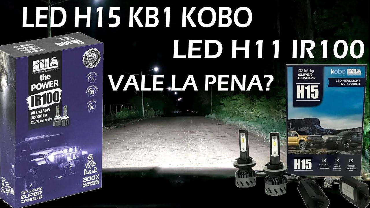 LED H15 Kobo Ford Ranger y VW Amarok. VALE LA PENA??
