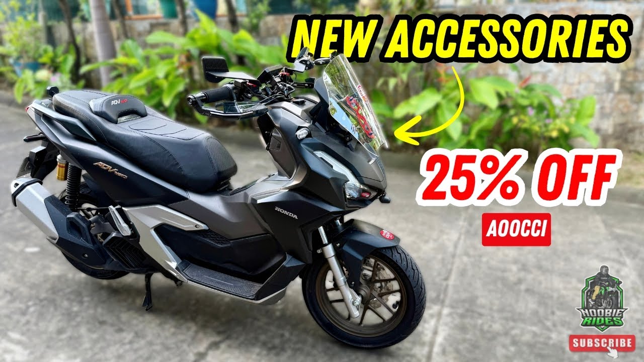 NEW ACCESSORIES & UPGRADES | Honda ADV 160