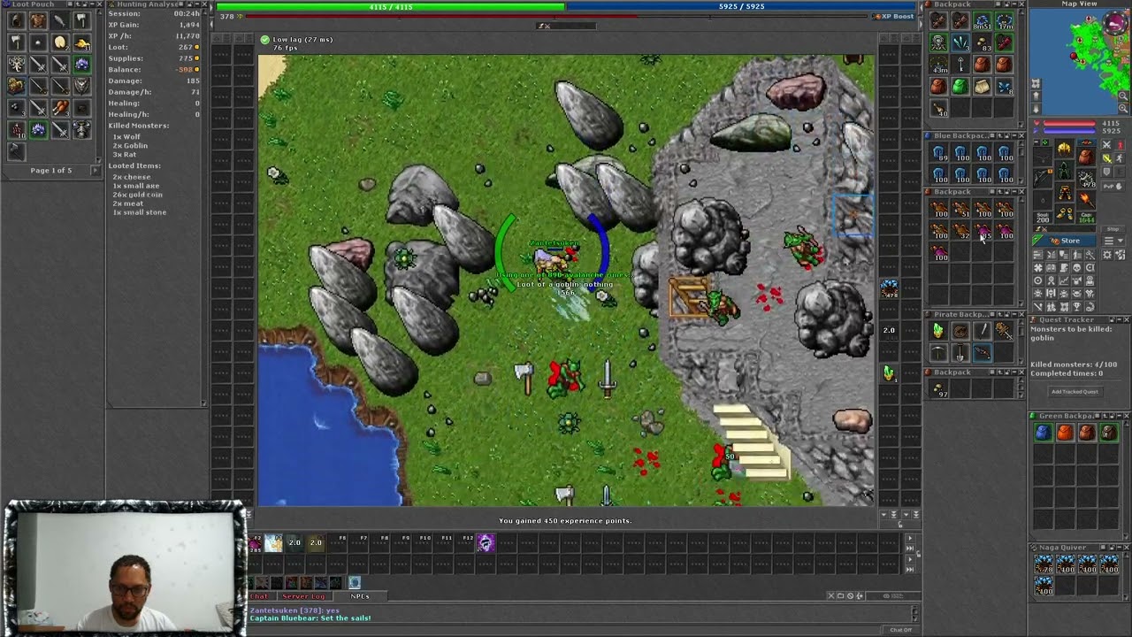 Rubinot: Onde fazer a task de Goblins